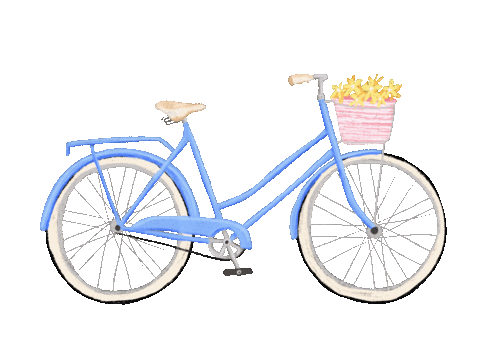bydorianastudio giphyupload bike bicycle vintage bike Sticker