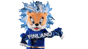 Goal Mascot Sticker by FinHockey