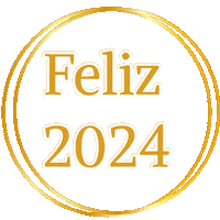 ritagifseadesivos new year 2024 circulo ano novo Sticker