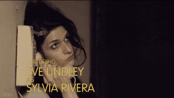 marsha p. johnson mic GIF