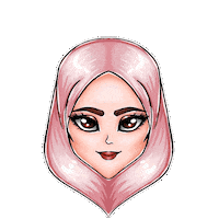 Art Girl Sticker