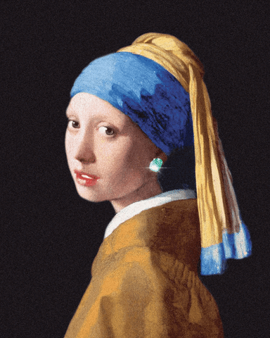 Johannes Vermeer Fashion GIF by AMERICAE