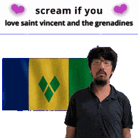 Saint Vincent And The Grenadines Vc Sticker