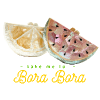 Bora Bora Fashion Sticker by EMM KUO