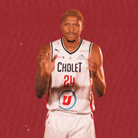 Justin Patton Applause GIF by Cholet Basket