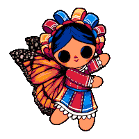 Mexico Butterfly Sticker by ¡Ay Güey!