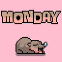 Sleepy Monday GIF