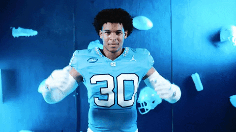 North Carolina Football GIF by UNC Tar Heels