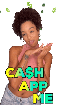 leahmarville money beautiful app cash Sticker