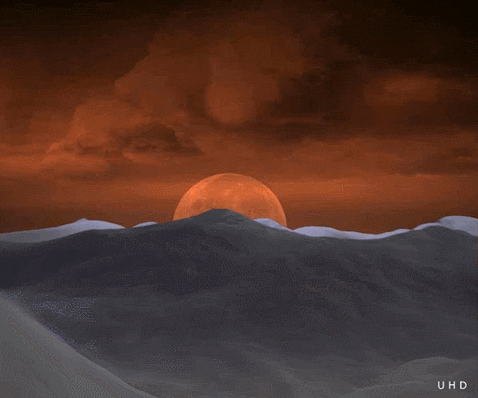 Uwe Heine A Sunset In The Mountains GIF by Uwe Heine Debrodt