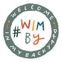 IdeaInk wimby nimby welcome to my backyard 一街之善 Sticker