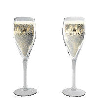 Italy Champagne Sticker by Perlino France