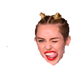 miley cyrus STICKER by imoji