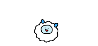 Sheep ねる Sticker by Konomi Sakamoto