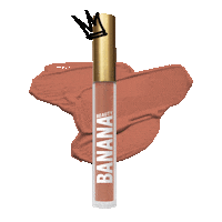 Queen B Gold Sticker by Banana Beauty