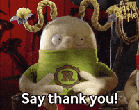 Stop Motion Thank You GIF by Fire Mountain Productions