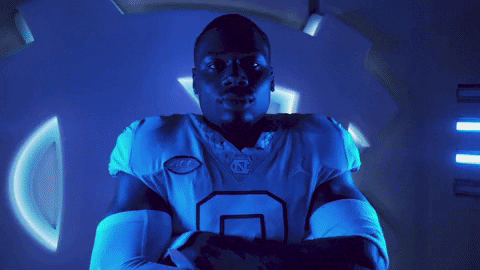 North Carolina Football GIF by UNC Tar Heels