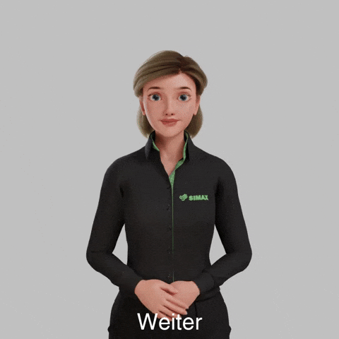 Avatar Weiter GIF by Sign Time - SiMAX