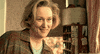 Meryl Streep Eyebrow Raise GIF