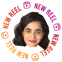 Akansha Sareen Sticker by BORN ON INSTAGRAM