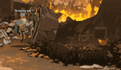 Chicken Hail GIF by Pixel Bandits