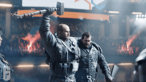 Best Friends Celebration GIF by Rainbow Six Siege