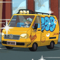 Skateboarding Van GIF by bad egg co
