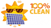 pontooncleantech business energia solar clean energy save the planet Sticker