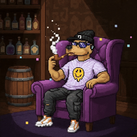 The Simpsons Smoking GIF by SkyDog Social
