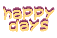 Celebrate Happy Days Sticker