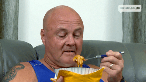 Spaghetti Eating GIF by Gogglebox Australia