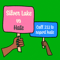 Speak Out Los Angeles GIF by LA vs. Hate