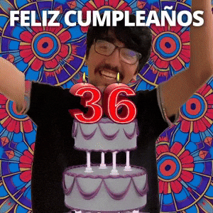 ¡Feliz 36.º cumpleaños!
