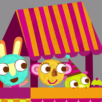 olobobtop happy fun animation tv GIF