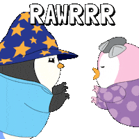 Fight Fighting Sticker by Pudgy Penguins