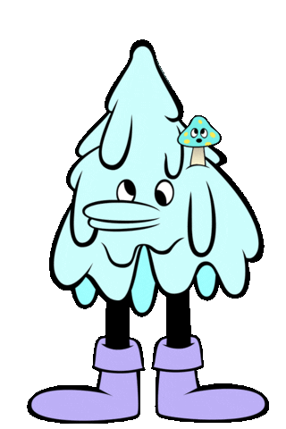 happy christmas tree Sticker by CUPCO