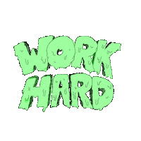 Working Work Work Work Sticker