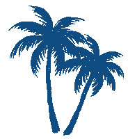 Miami Tree Sticker by Hottinger-Callahan