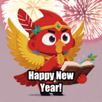 Happy New Year Celebration GIF by The Cardinal Virtue