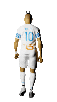Dimitri Payet Soccer Sticker by Olympique de Marseille
