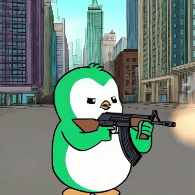 Penguin Boom GIF by Abster