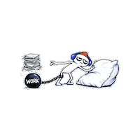 Sleepy Instagram Sticker