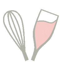 itshannahann cooking champagne hannah ann hannahann Sticker