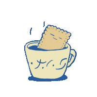 Coffee Time Chill Sticker by Alice Socal