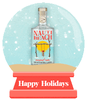 Christmas Snow Sticker by Drink Nauti