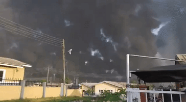 Fire Rips Through Lagos Neighborhood After Pipeline Explosion
