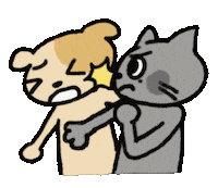 Angry Fight Sticker