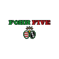 FohrFive party band eule coverband Sticker