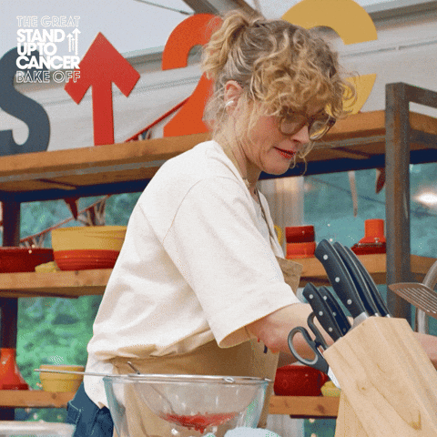 Suspicious Not Me GIF by The Great British Bake Off