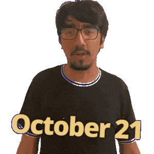 October 21 Sticker